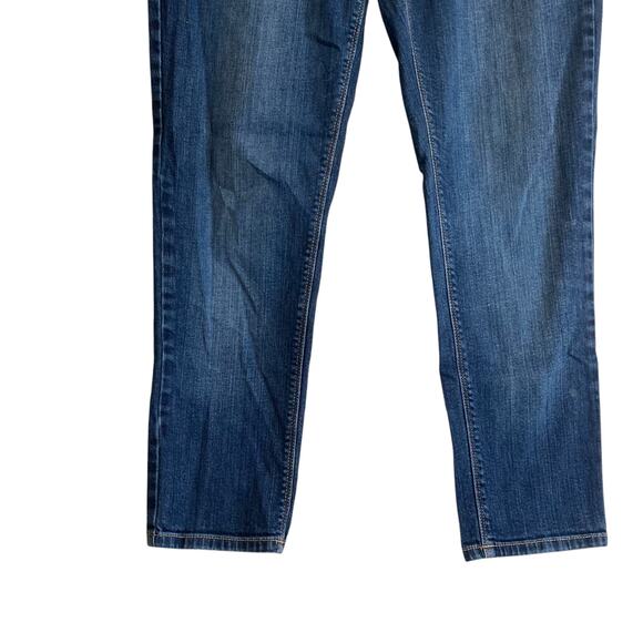 JJill Authentic Fit Slim Ankle Mid Rise Soft Stretch Skinny Indie Jeans Size 10 - Picture 9 of 16